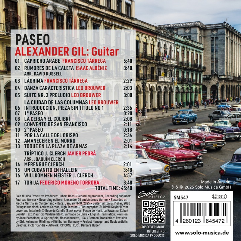 Alternative view of Alexander Gil – Paseo