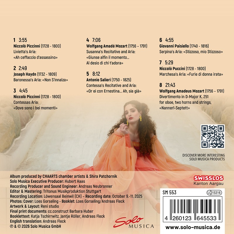 Alternative view of CHAARTS Chamber Artists & Shira Patchornik – Bella Furia