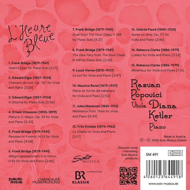 Alternative view of Razvan Popovici & Diana Ketler – L’Heure bleue